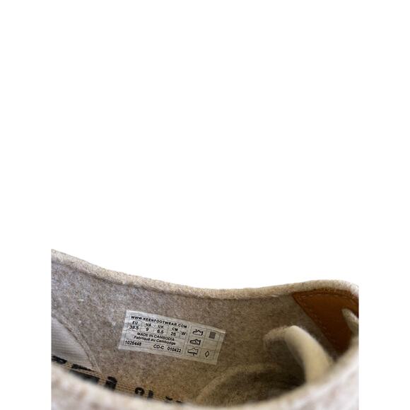 Womens Keen lace up wool blend shoes - Picture 7 of 7